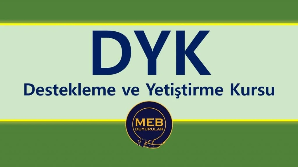 Destekleme ve Yetiştirme Kursları 13/09/2025 tarihi itibariyle başlayacaktır.